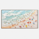 Urban Threshold 03 — Sculptural Textured Ocean Panoramic Wall Art