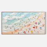 Urban Threshold 03 — Sculptural Textured Ocean Panoramic Wall Art