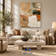 Warm Abstract — Earth-Tone Expressionist Wall Art