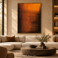 Washed Pulse — Sculptural Textured Wall Art