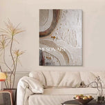 Taupe Valley — Modern Bohemian Wall Art