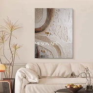 Taupe Valley — Modern Bohemian Wall Art