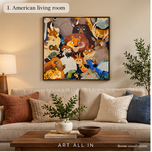 Storybook Menagerie — Whimsical Animal Crowd Art