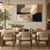Quiet Geometry — Wabi-Sabi Geometric Abstract Wall Art